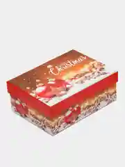 Индиго коробка подарочная новогодняя