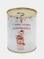 Бирюзовый носки в банке женские новогодние, 10 видов