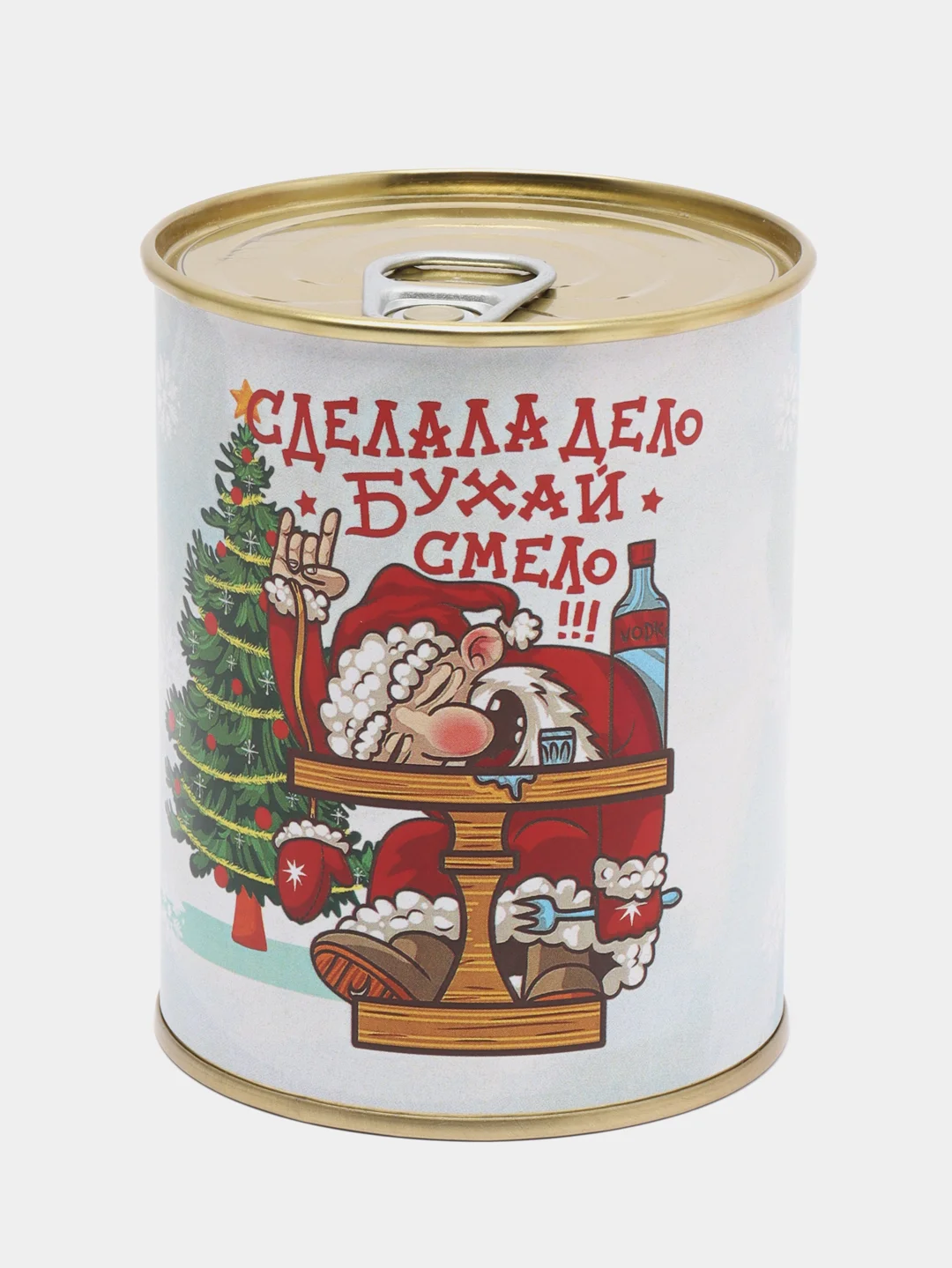 Носки в банке женские новогодние, 10 видов