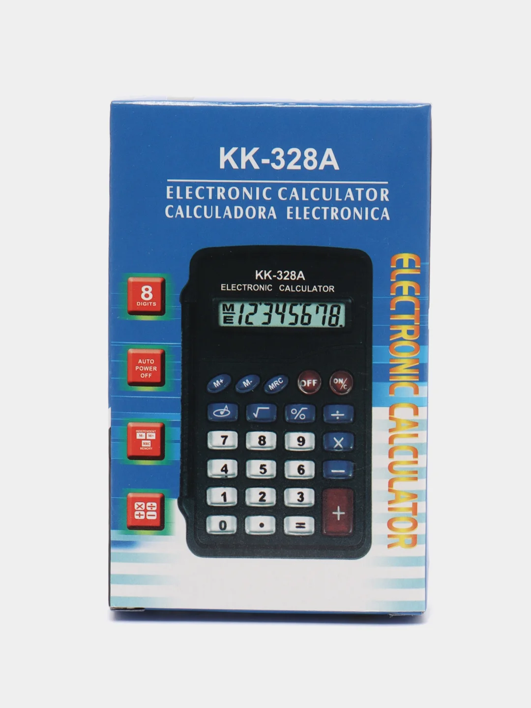 Калькулятор карманный KK-328, 8-разрядный, с мелодией