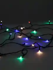 Гирлянда светодиодная, 10 метров, 100 LED лампочек, 8 режимов