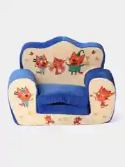 Индиго детское мягкое кресло-трон