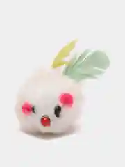Оранжевый игрушка для кошек "Мягкая мышь с красочными перьями"