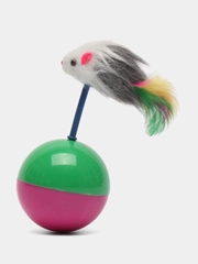 Игрушка-неваляшка для кошек "Мышка-неваляшка", интерактивная игрушка