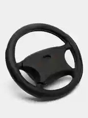 Оплетка на руль (чехол на руль) SKYWAY Combo-7 M Черная экокожа S01102298
