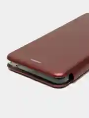 Багровый чехол-книжка для Samsung Galaxy A33 5G / Самсунг Галакси А33 5Г
