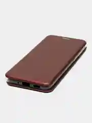 Багровый чехол-книжка для Samsung Galaxy A33 5G / Самсунг Галакси А33 5Г