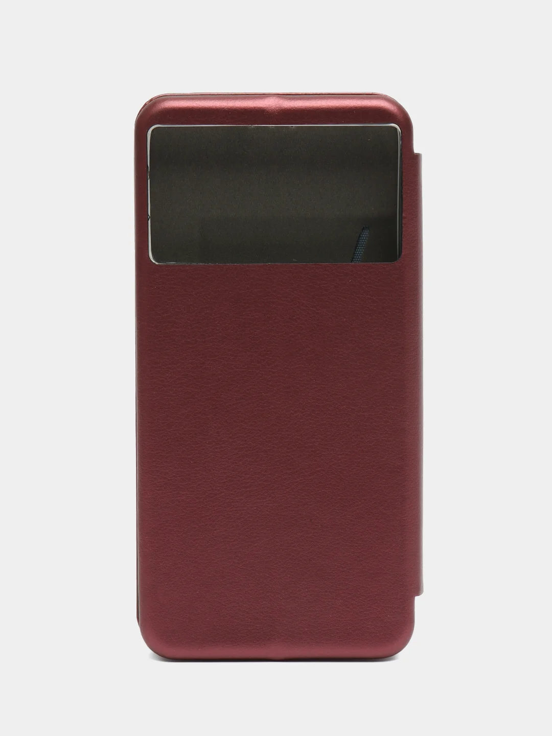 Бордовый чехол-книжка для Xiaomi Poco M5 4G / Poco M4 5G (Сяоми Поко М5 4Г / М4 5 джи)