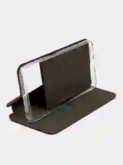 Бордовый чехол-книжка для Xiaomi Poco M5 4G / Poco M4 5G (Сяоми Поко М5 4Г / М4 5 джи)