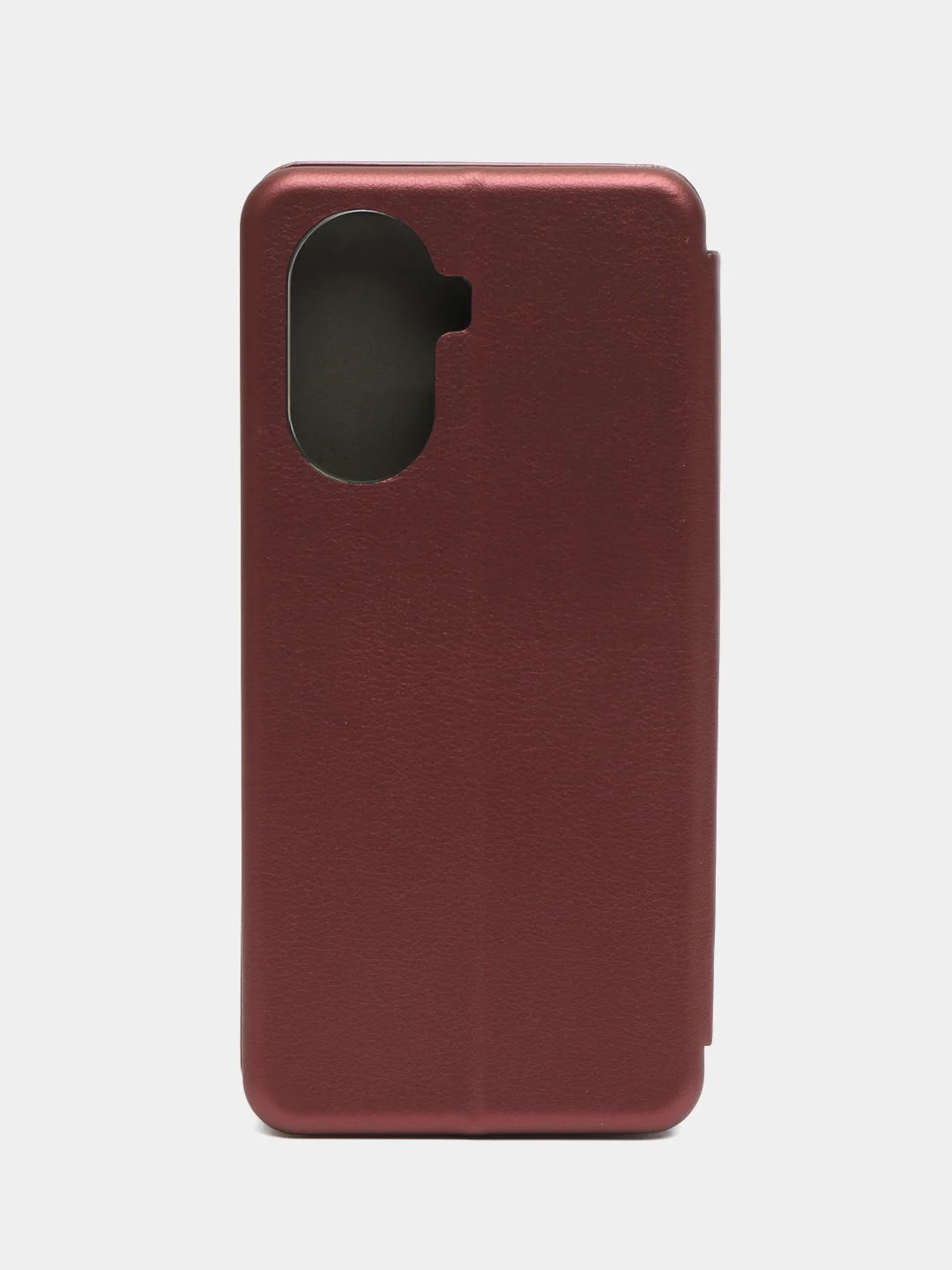 Багровый чехол-книжка для Huawei Nova Y71 /Y70 / Y70 Plus (Хуавей Нова у70 / у70 Плюс)