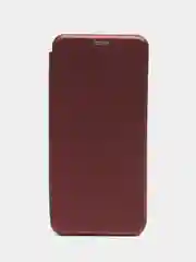 Багровый чехол-книжка для Huawei Nova Y71 /Y70 / Y70 Plus (Хуавей Нова у70 / у70 Плюс)