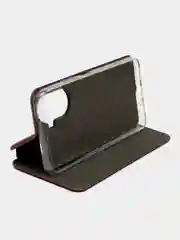 Багровый чехол-книжка для Huawei Nova Y71 /Y70 / Y70 Plus (Хуавей Нова у70 / у70 Плюс)