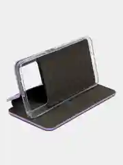 Сиреневый чехол книжка Xiaomi Poco M4 Pro 4G (Сяоми Поко М4 Про)