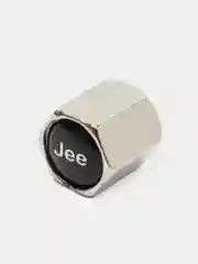 Черный колпачки на ниппель с брелком-ключом с логотипом Jeep