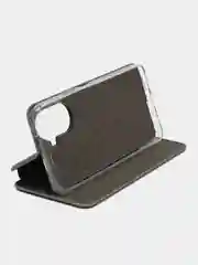 Серый чехол-книжка для Huawei Nova Y71 /Y70 / Y70 Plus (Хуавей Нова у70 / у70 Плюс)