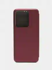 Бордовый чехол-книжка Vivo V25 / V25e (Виво В25 /В25Е)
