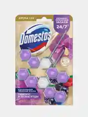 Блок для очищения унитаза Domestos Power 5 Гибискус и Лесные Ягоды DUO