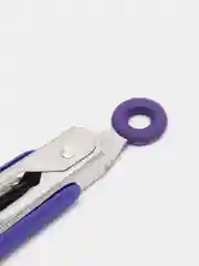 Фиолетовый щипцы кухонные, пластиковые, 21 см
