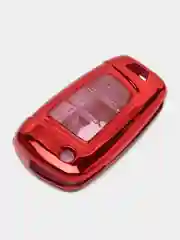 Красный чехол для автомобильного ключа Hyundai Elantra / Santa Fe / Sonata / i30 / Creta II