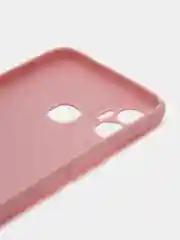 Коралловый меланж чехол Infinix Hot 12 Play / Инфиникс Хот 12 Плей, силиконовый, цветной, матовый