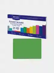 Пластилин BRAUBERG "Классический", 24 цвета, со стеком и доской для лепки, А5, 480 г