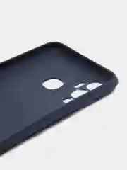 Темно-синий чехол Infinix Hot 12 Play / Инфиникс Хот 12 Плей, силиконовый, цветной, матовый