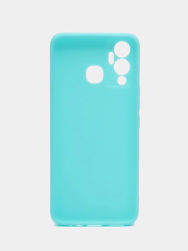 Чехол Infinix Hot 12 Play / Инфиникс Хот 12 Плей, силиконовый, цветной, матовый