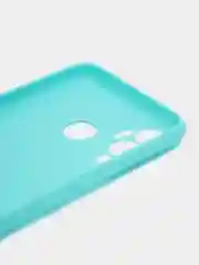 Алый чехол Infinix Hot 12 Play / Инфиникс Хот 12 Плей, силиконовый, цветной, матовый