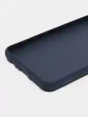 Темно-синий чехол силиконовый для Samsung Galaxy A04 (Самсунг Галакси А04), матовый, цветной