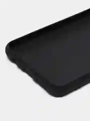 Черный чехол силиконовый для Samsung Galaxy A04 (Самсунг Галакси А04), матовый, цветной