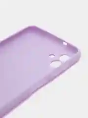 Лавандовый чехол силиконовый для Samsung Galaxy A04 (Самсунг Галакси А04), матовый, цветной