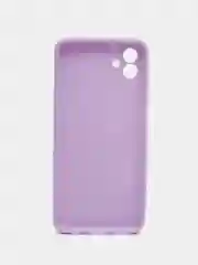Лавандовый чехол силиконовый для Samsung Galaxy A04 (Самсунг Галакси А04), матовый, цветной