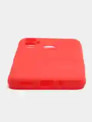 Красный чехол Infinix Hot 12 Play / Инфиникс Хот 12 Плей, силиконовый, цветной, матовый