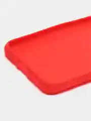 Красный чехол Infinix Hot 12 Play / Инфиникс Хот 12 Плей, силиконовый, цветной, матовый