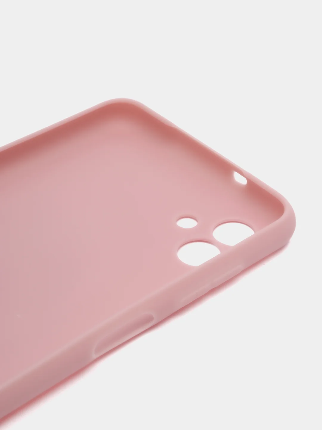 Коралловый меланж чехол силиконовый для Samsung Galaxy A04 (Самсунг Галакси А04), матовый, цветной