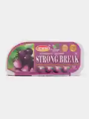 Фиолетовый драже фруктовые Strong Break ZVN, освежающие, 12 г