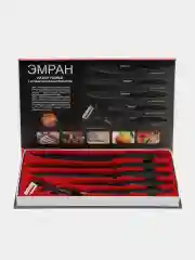 Ножи кухонные, из нержавеющей стали, с мраморным покрытием