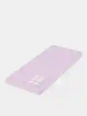 Фиолетовый силиконовый чехол BROSCORP для Infinix Note 10 Pro матовый тонкий, бортик вокруг камер