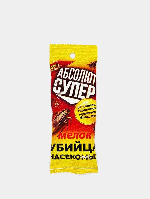 Мелок против тараканов, муравьев, блох, мух, клопов, насекомых  Абсолют альфациперметрин
