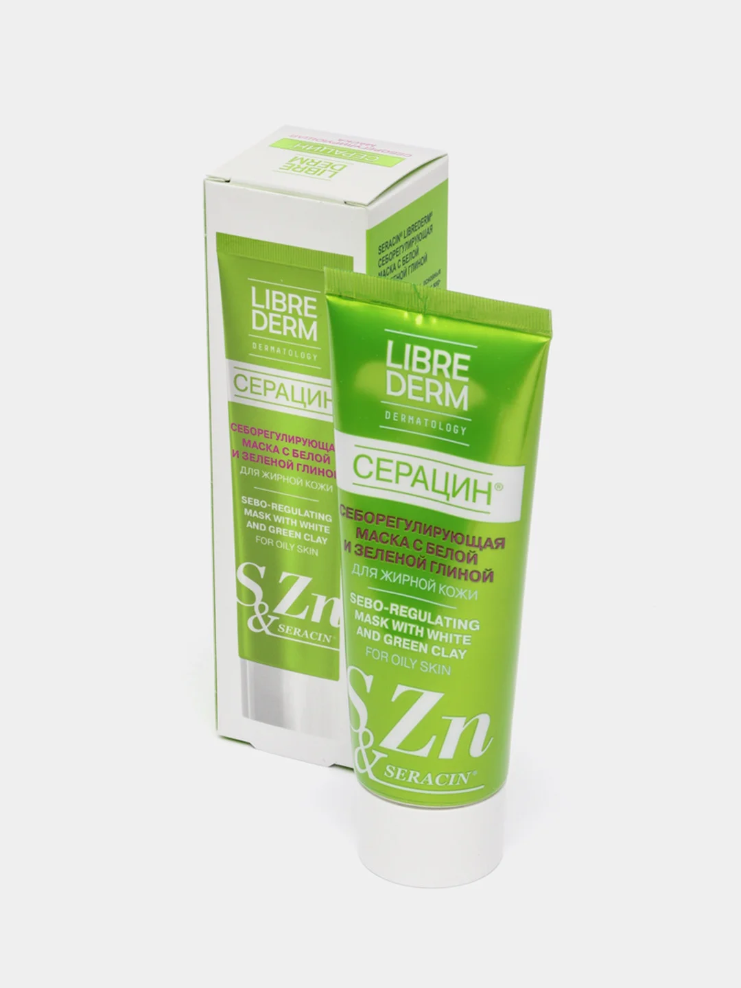 Себорегулирующая маска Librederm с глиной, 75 мл