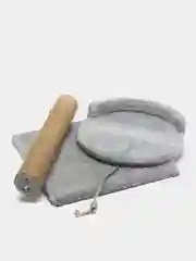 Когтеточка-столбик (комплекс) Зверье Мое для кошек с полкой, джут, серебро