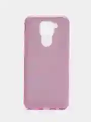 Лавандовый чехол блестящий Xiaomi Redmi Note 9 накладка c блёстками Редми Нот 9