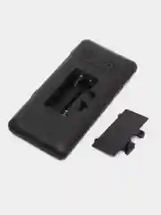 Черный музыкальный телефон детский