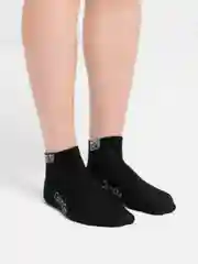 Черный носки мужские, спортивные, короткие