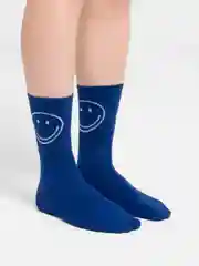 Синий носки унисекс, хлопок
