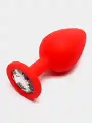 Красный анальные пробки для интимных игр 18+