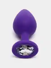 Пурпурный анальные пробки для интимных игр 18+