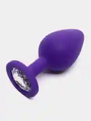 Пурпурный анальные пробки для интимных игр 18+