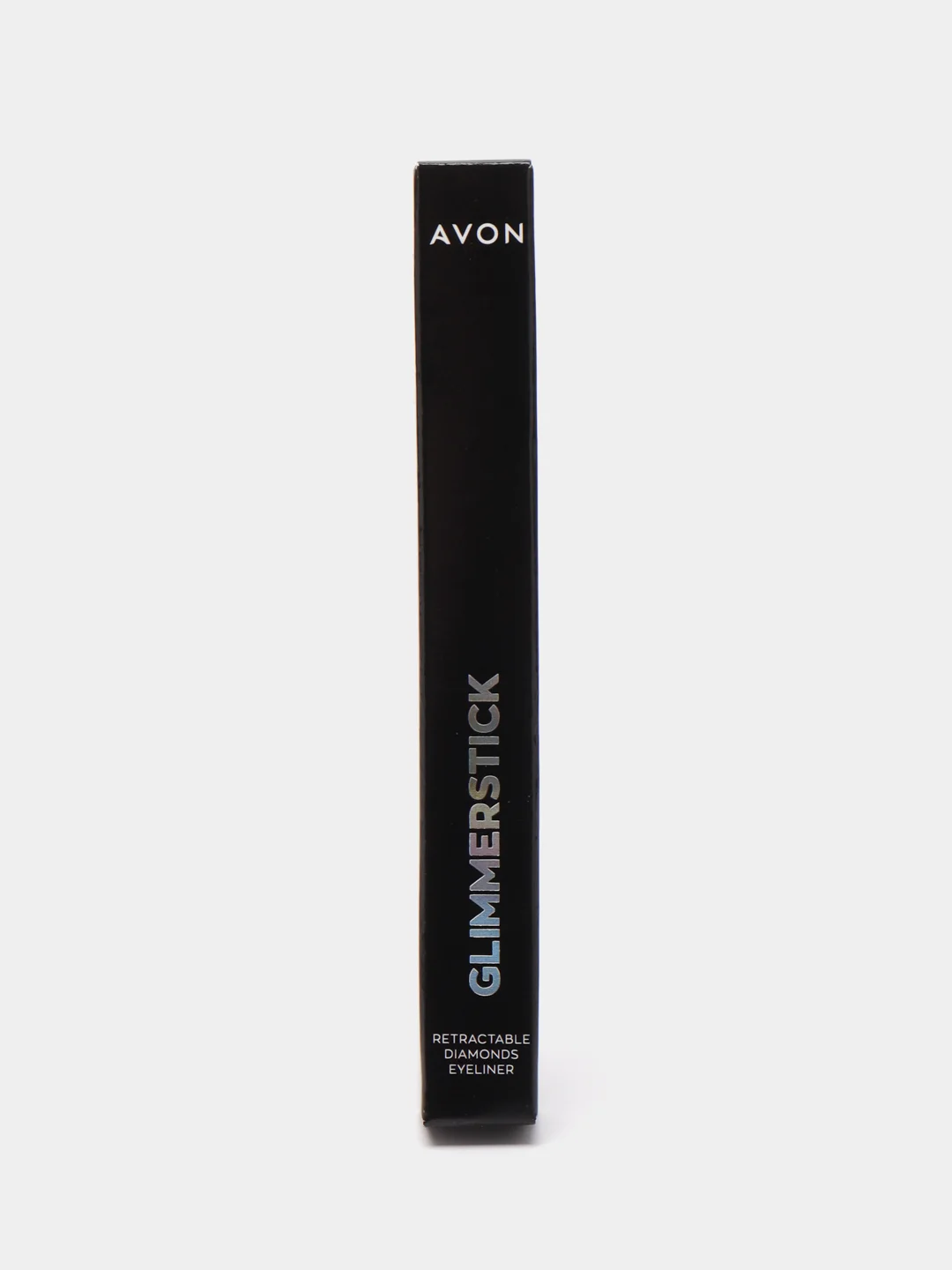 Серый карандаш для глаз выкручивающийся Avon "Диамант", с мерцающим эффектом, 12 цветов