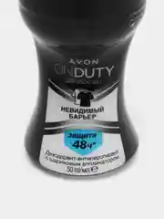 Прозрачный дезодорант-антиперспирант Avon ONDUTY для мужчин, шариковый аппликатор, 48 часов, 4 вида